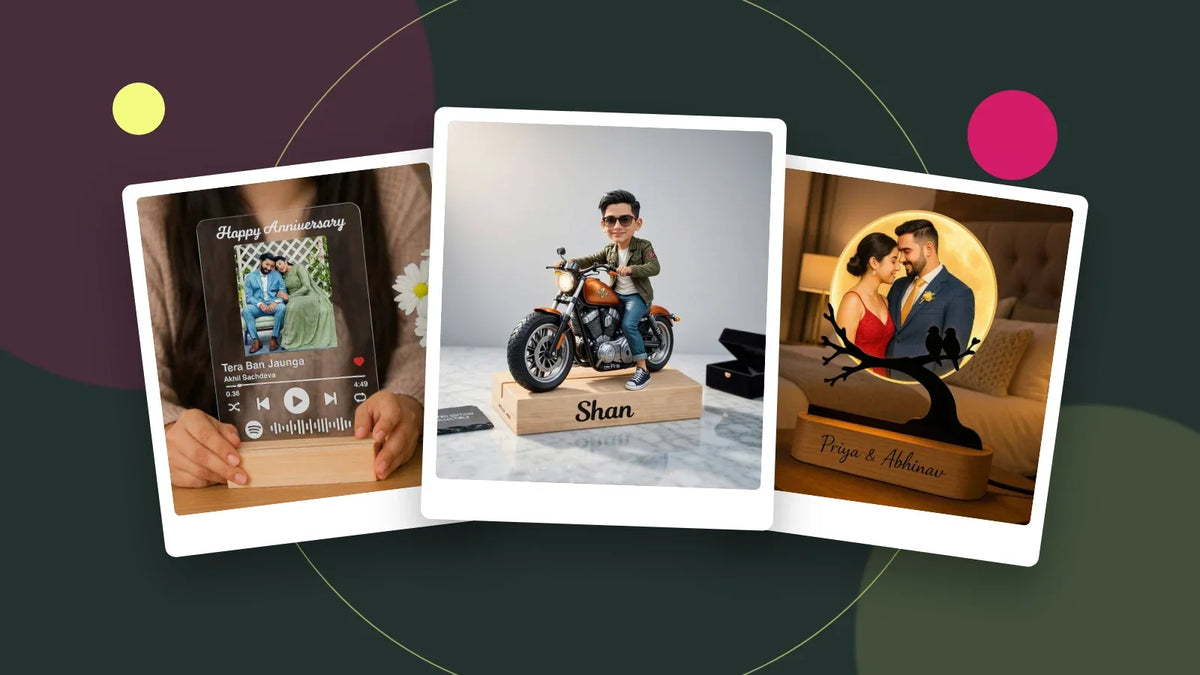 Personalised gifts being given, the psychology of gift giving