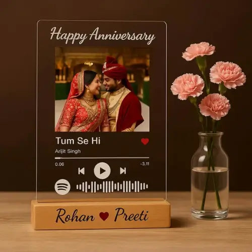 Customized Spotify Plaque