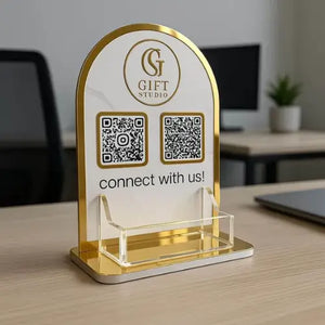 Custom QR Code Stands