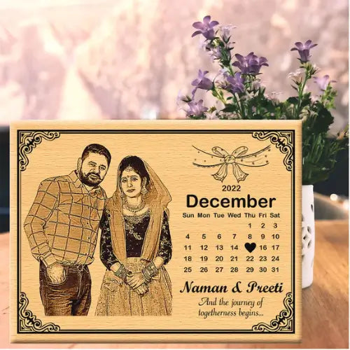 wooden frame