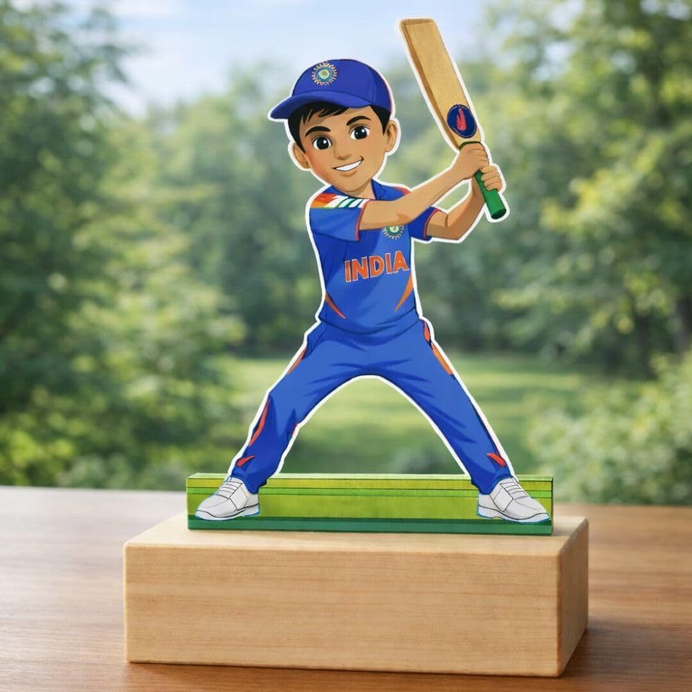 Cricket Player Caricature Standee - 2