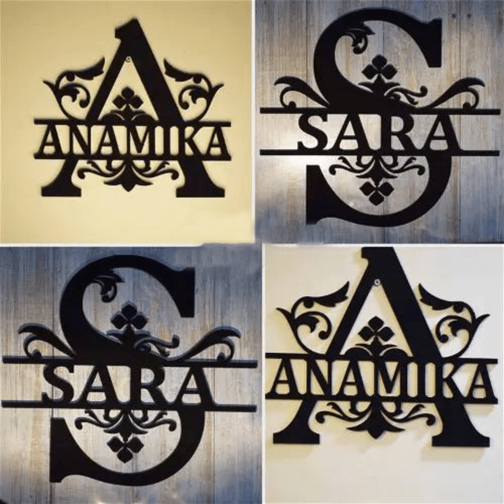 Customized Designer Alphabet Wall Hanging - 7