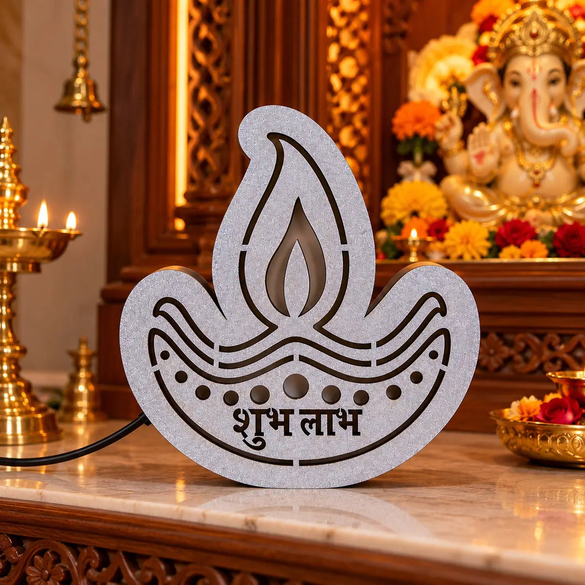 Shubh Labh Diya LED Light |