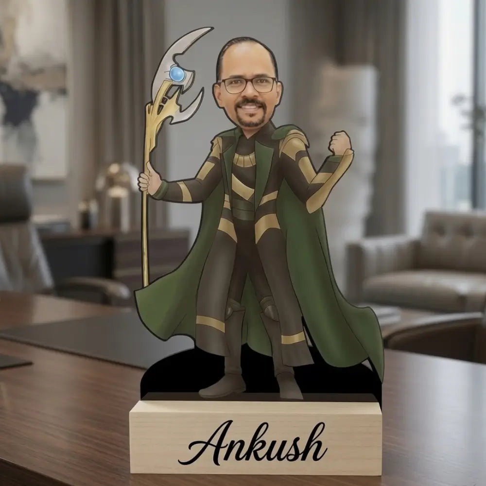 Personalized Fantasy Character MDF Standee