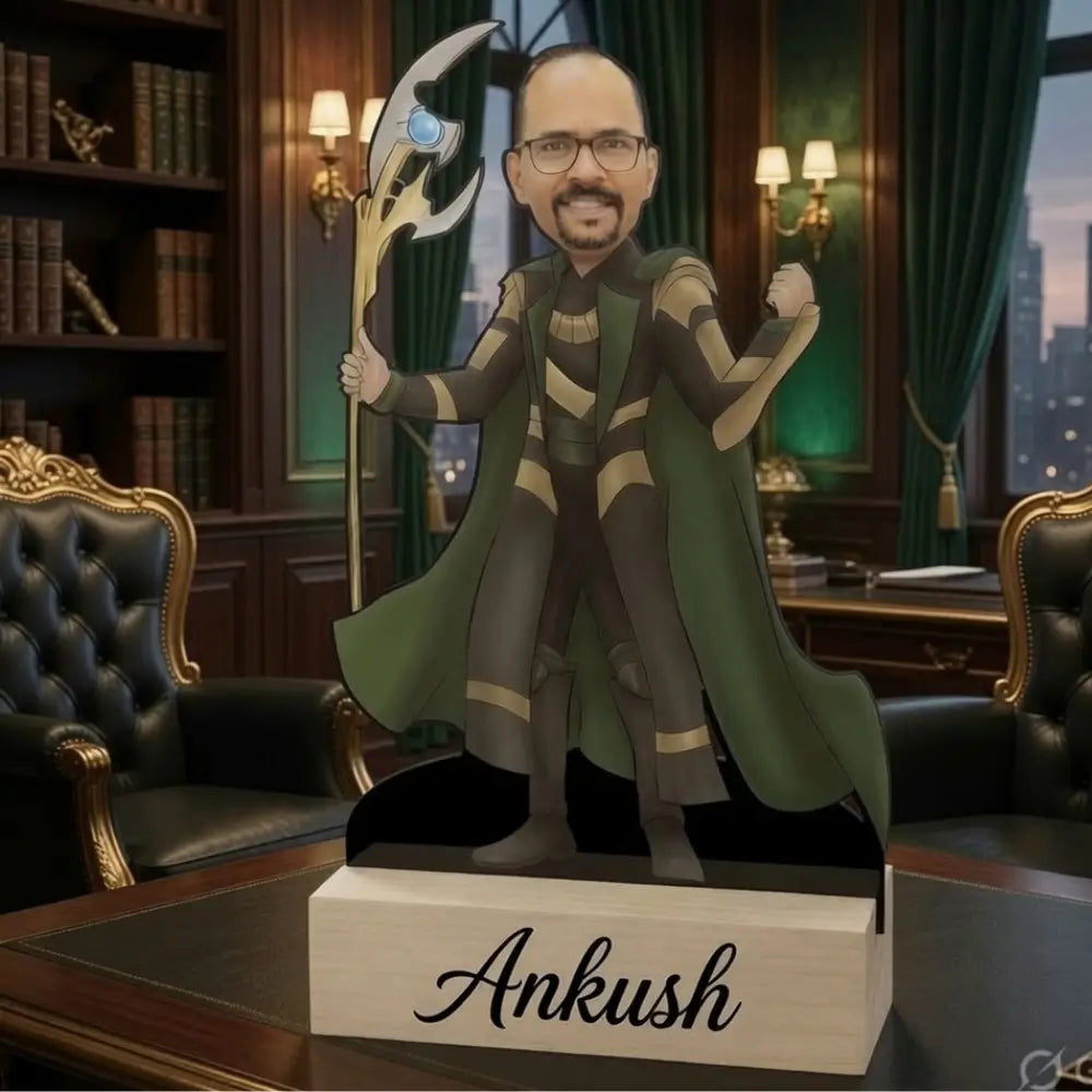Personalized Fantasy Character MDF Standee