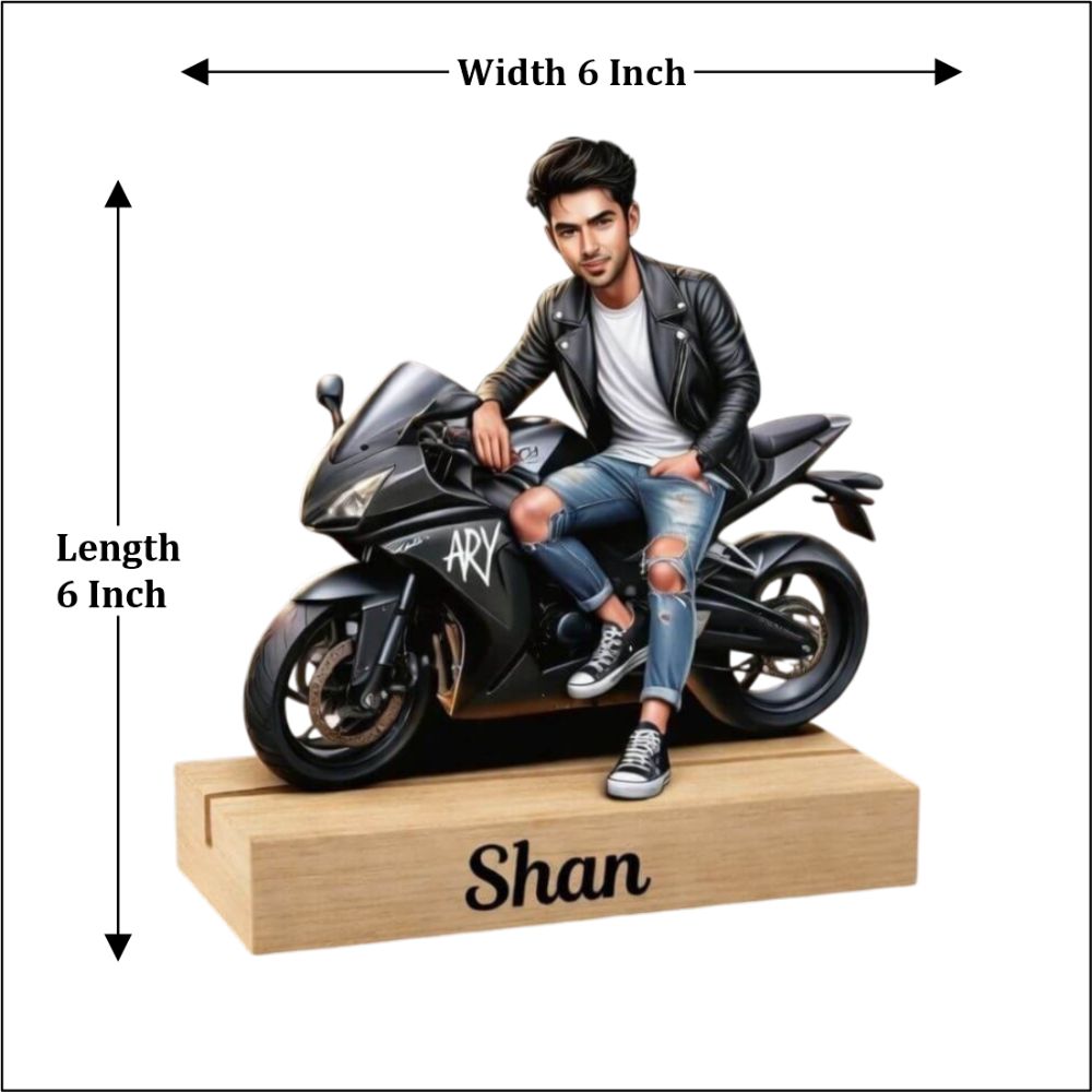 Customized Bike Caricature - 5