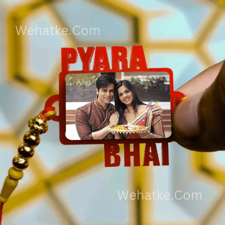 Personalized Photo Rakhi for Brother