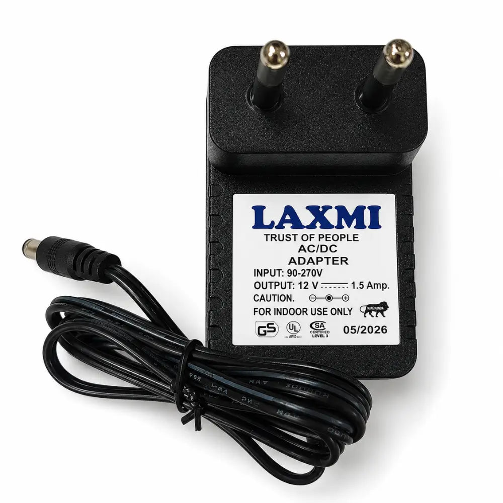12V DC Power Adapter for LED Acrylic Lamp Base