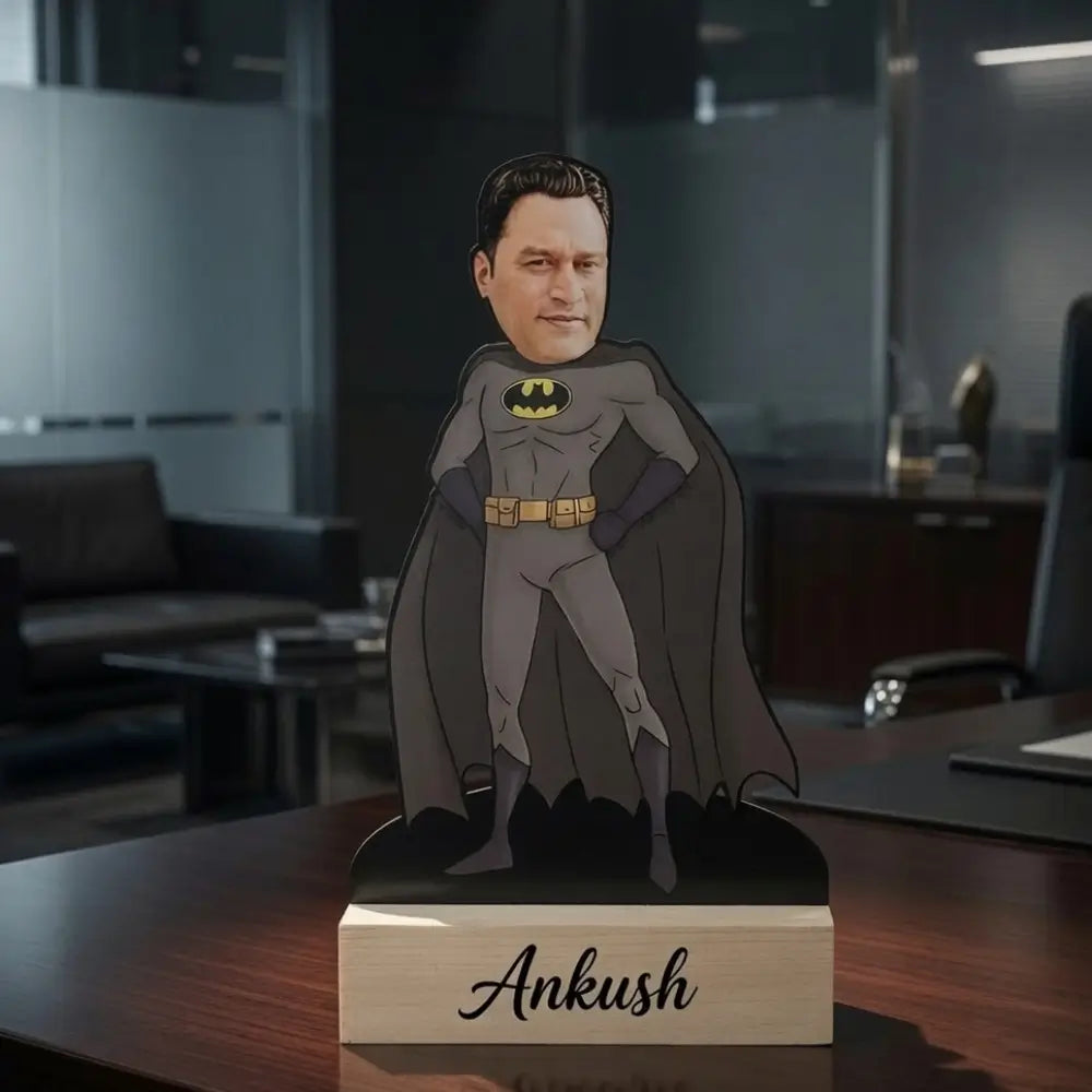 Unique Gift for Batman Fans .
