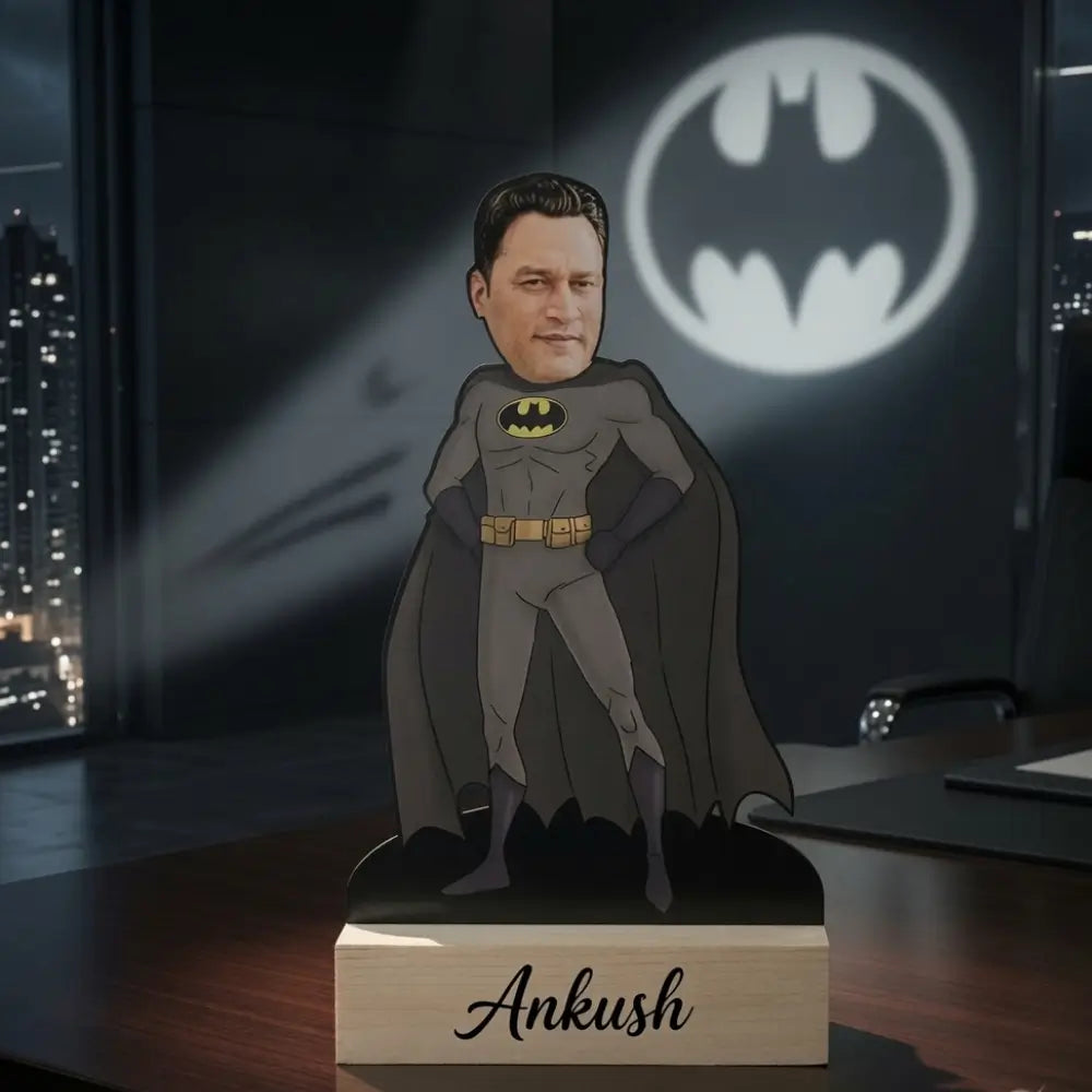 Unique Gift for Batman Fans .