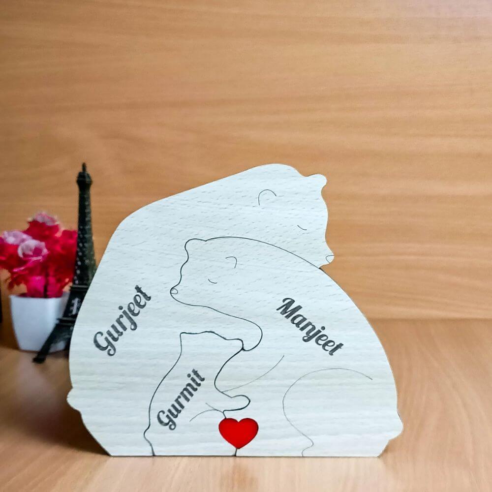 Personalized Bear Puzzle Table top