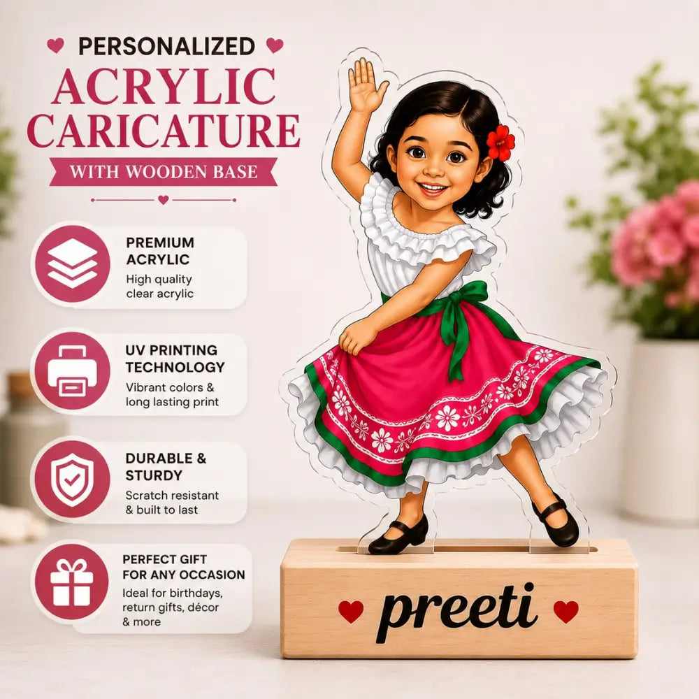 Customized Girl Caricature