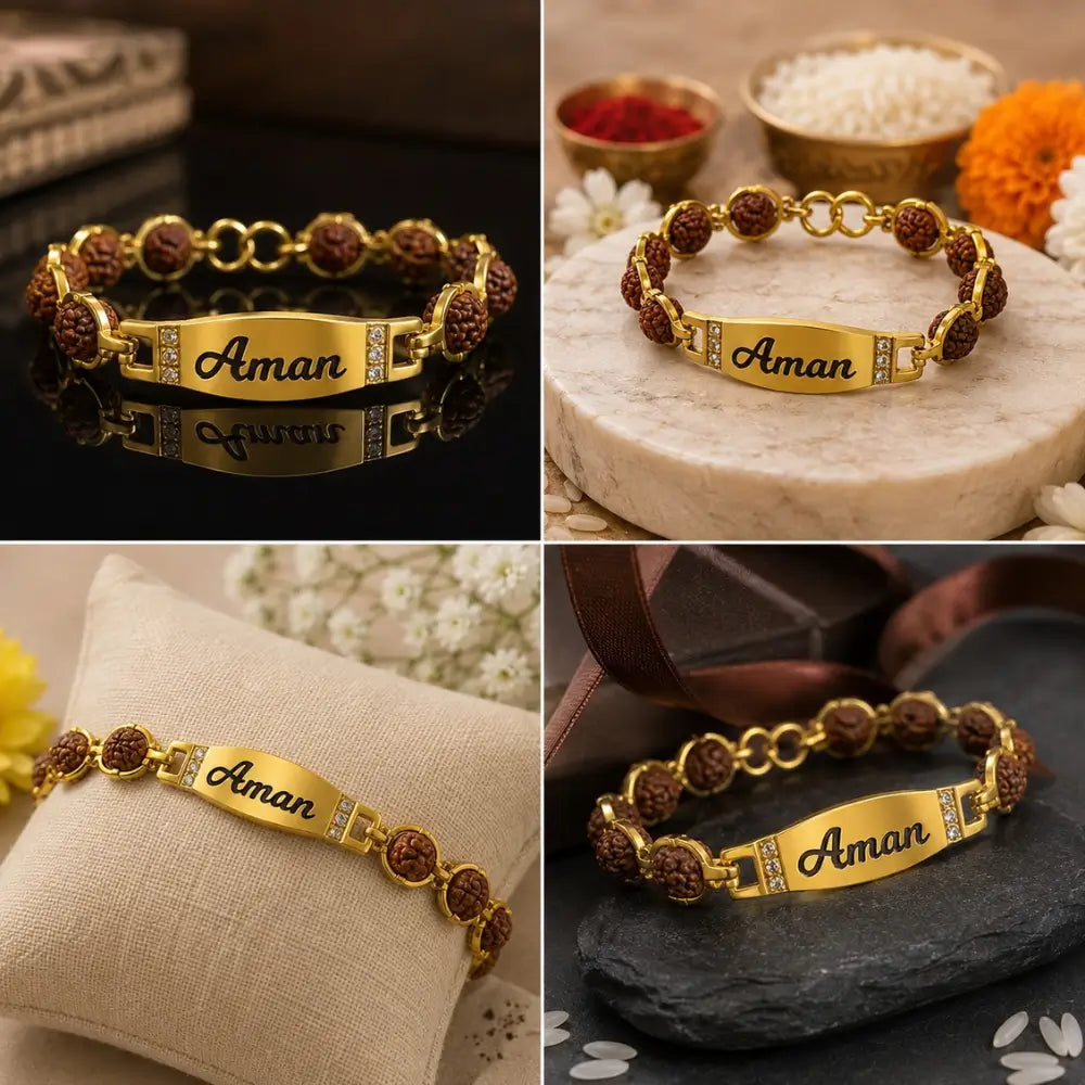 Personalized Name Bracelet .