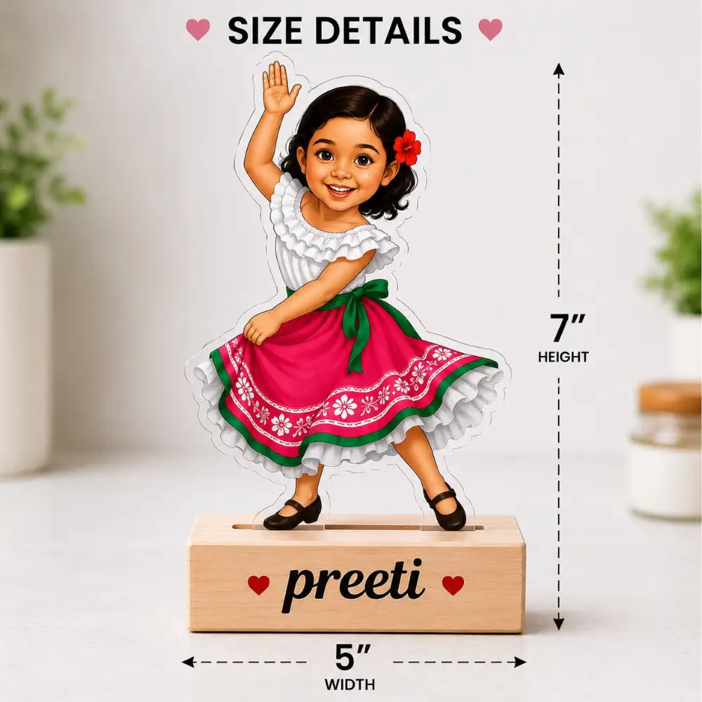 Customized Girl Caricature