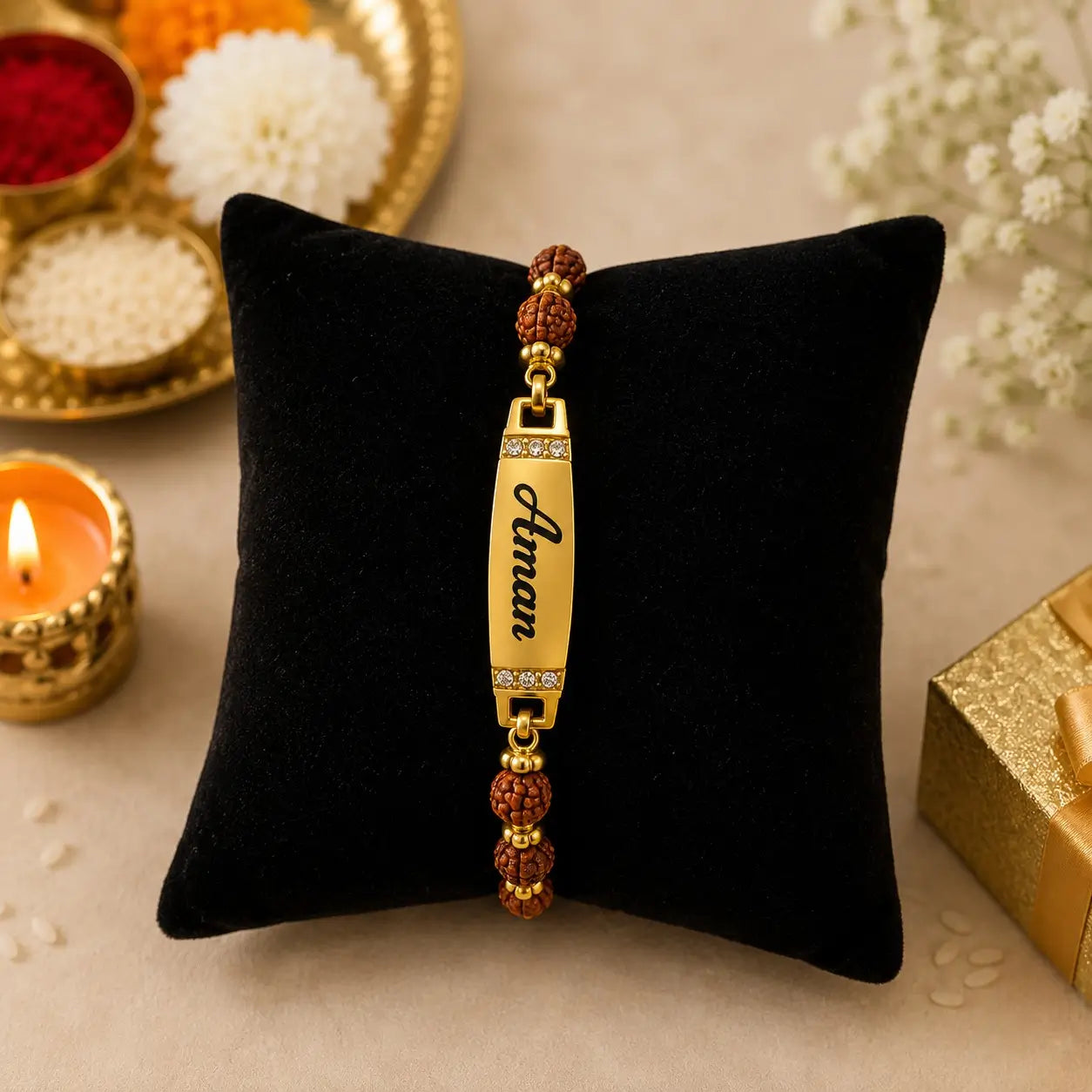 Personalized Name Bracelet .