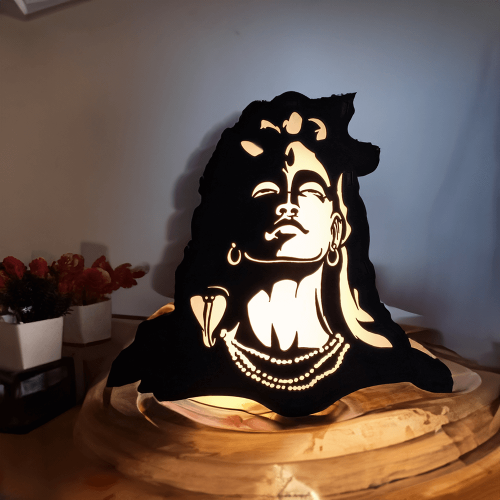 Shiv Ji  (Mahakal) Wall Hanging Led Frame - 8