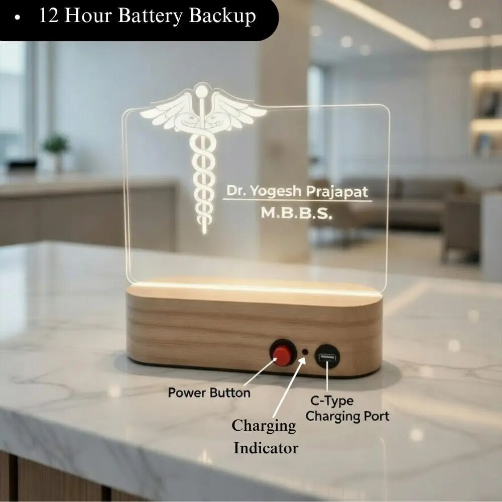 Rechargeable Doctor Lamp type-C Charging