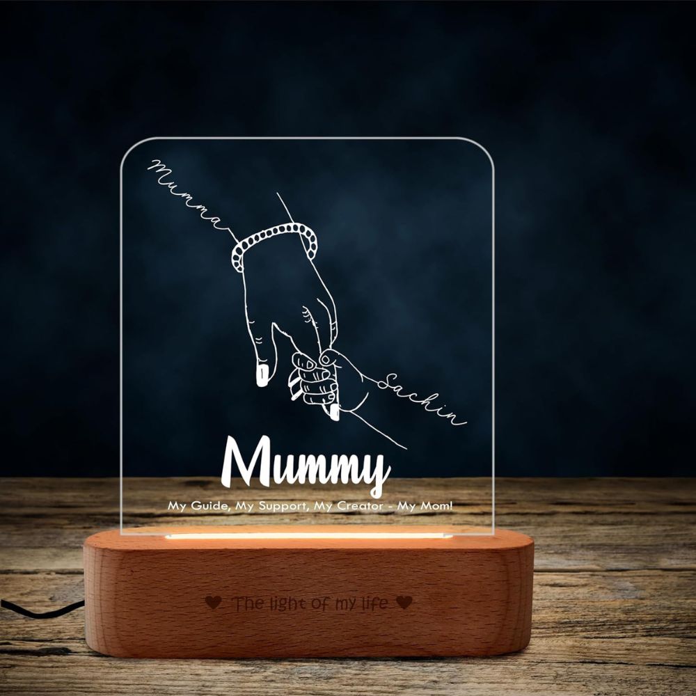 Personalized LED Lamp for Mother's Day - 4