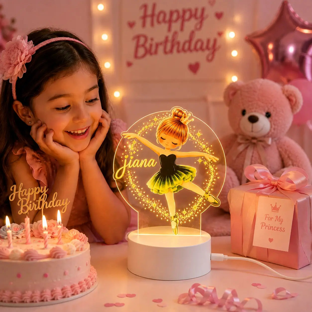Cute Birthday Gift & Kids Room Decor .