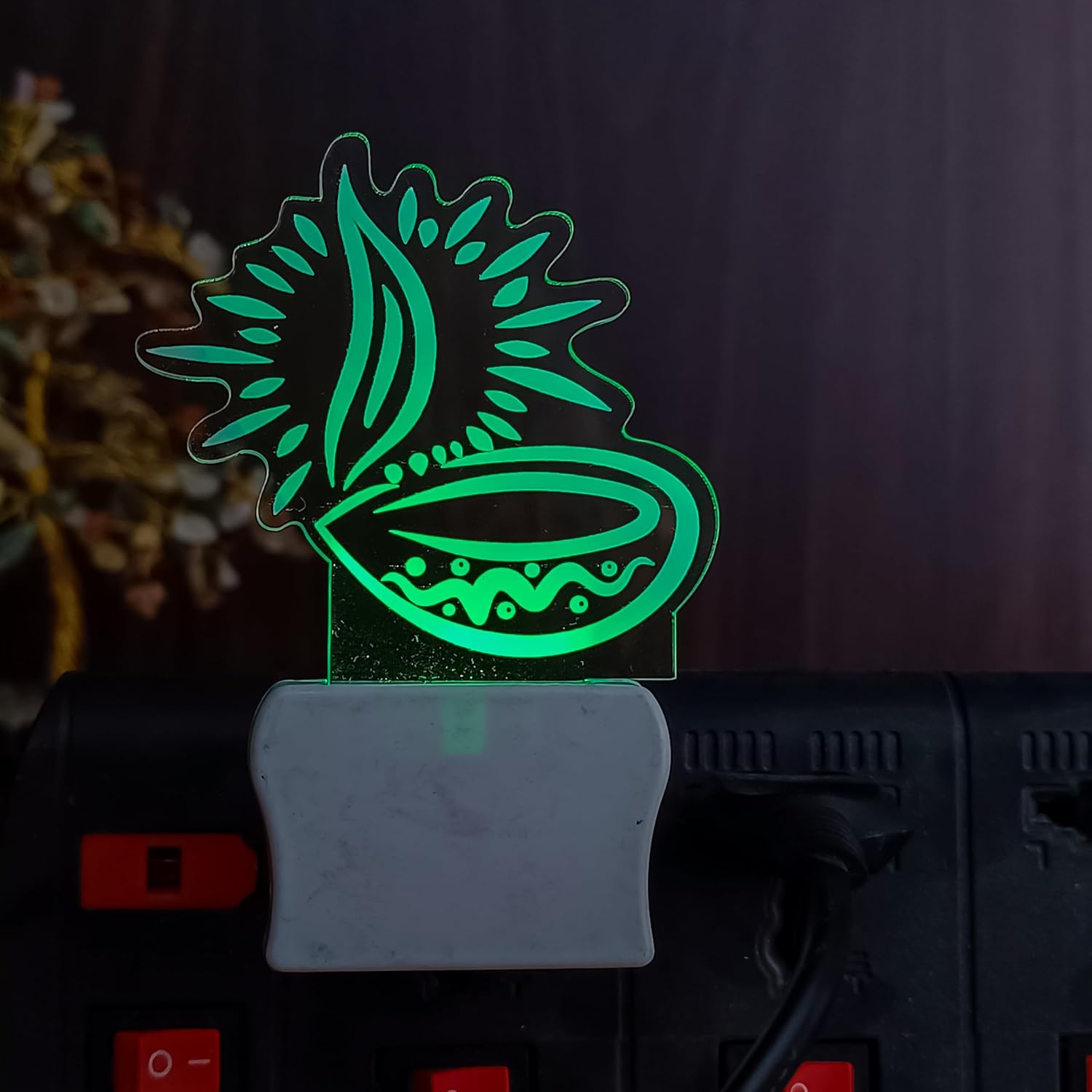 Plug & Glow Diya Night Lamp - 3