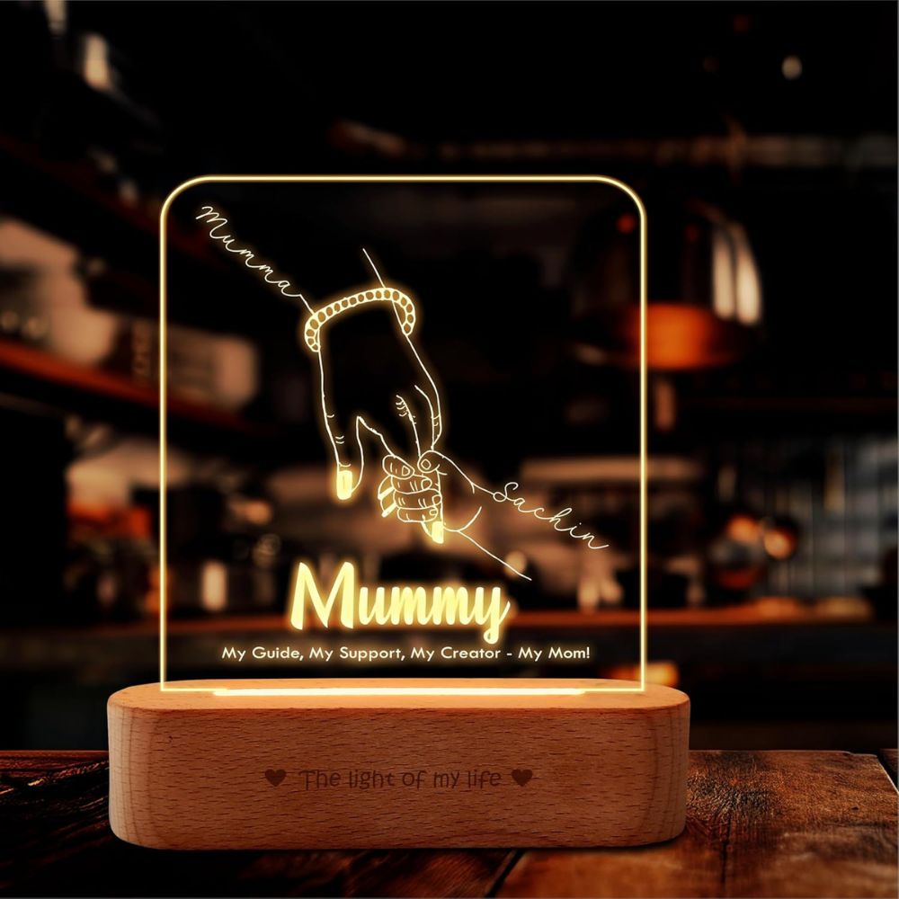 Personalized LED Lamp for Mother's Day - 2