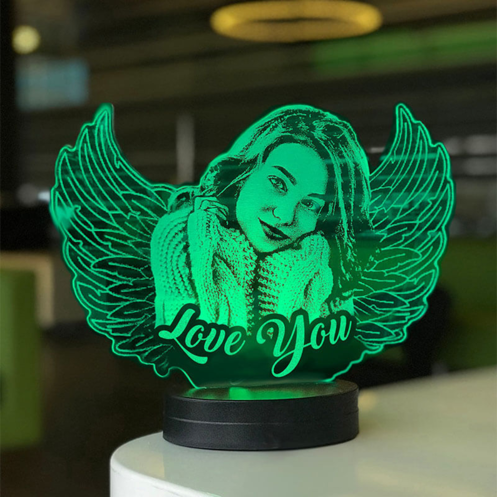 Customized Wing photo frame with your photo - 2