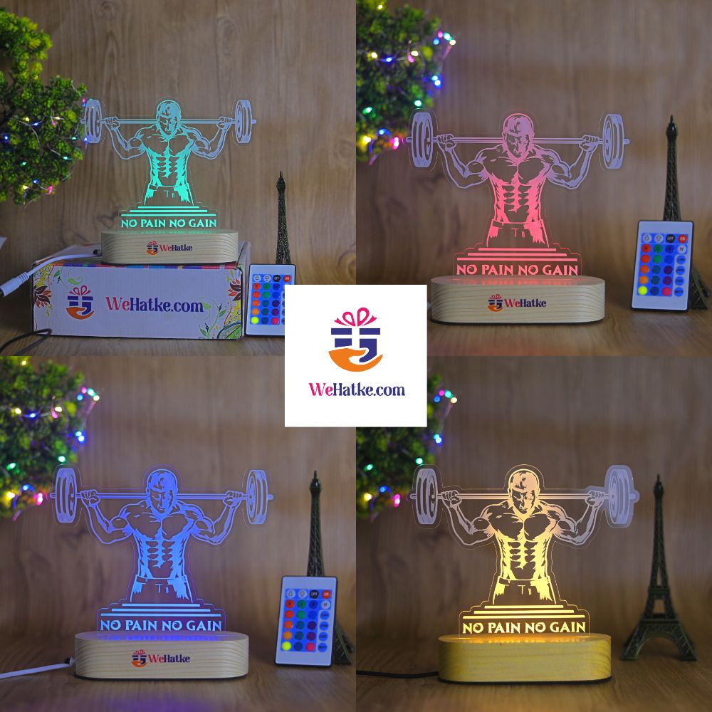 3D Customized lamp For Gym Guy's - 2