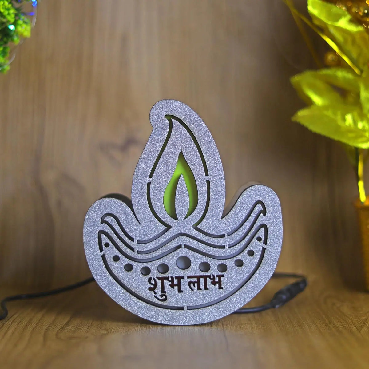 Shubh Labh Diya LED Light |