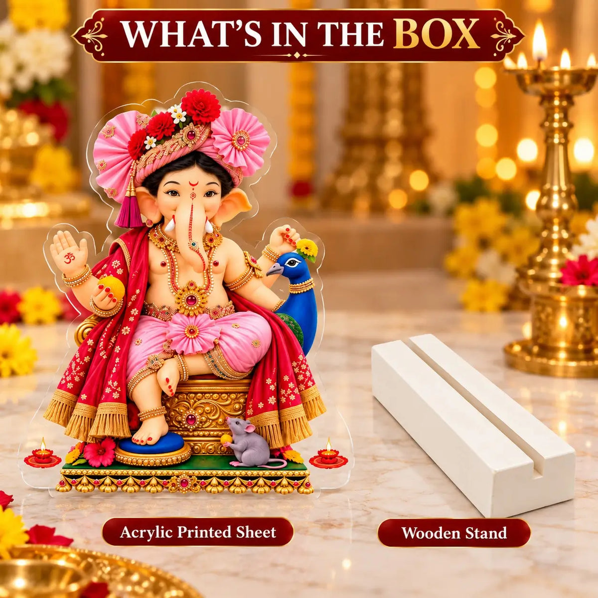 Ganpati Pooja Decor & Festive Gift .