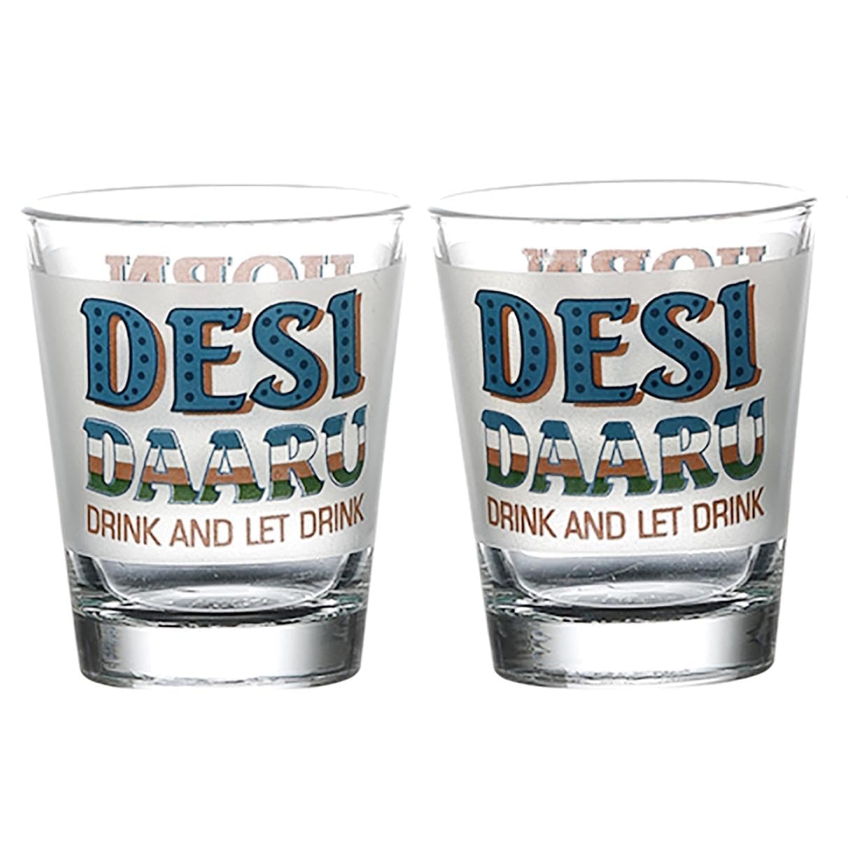 Personalized Vodka/Tequila Shorts Glass - 2