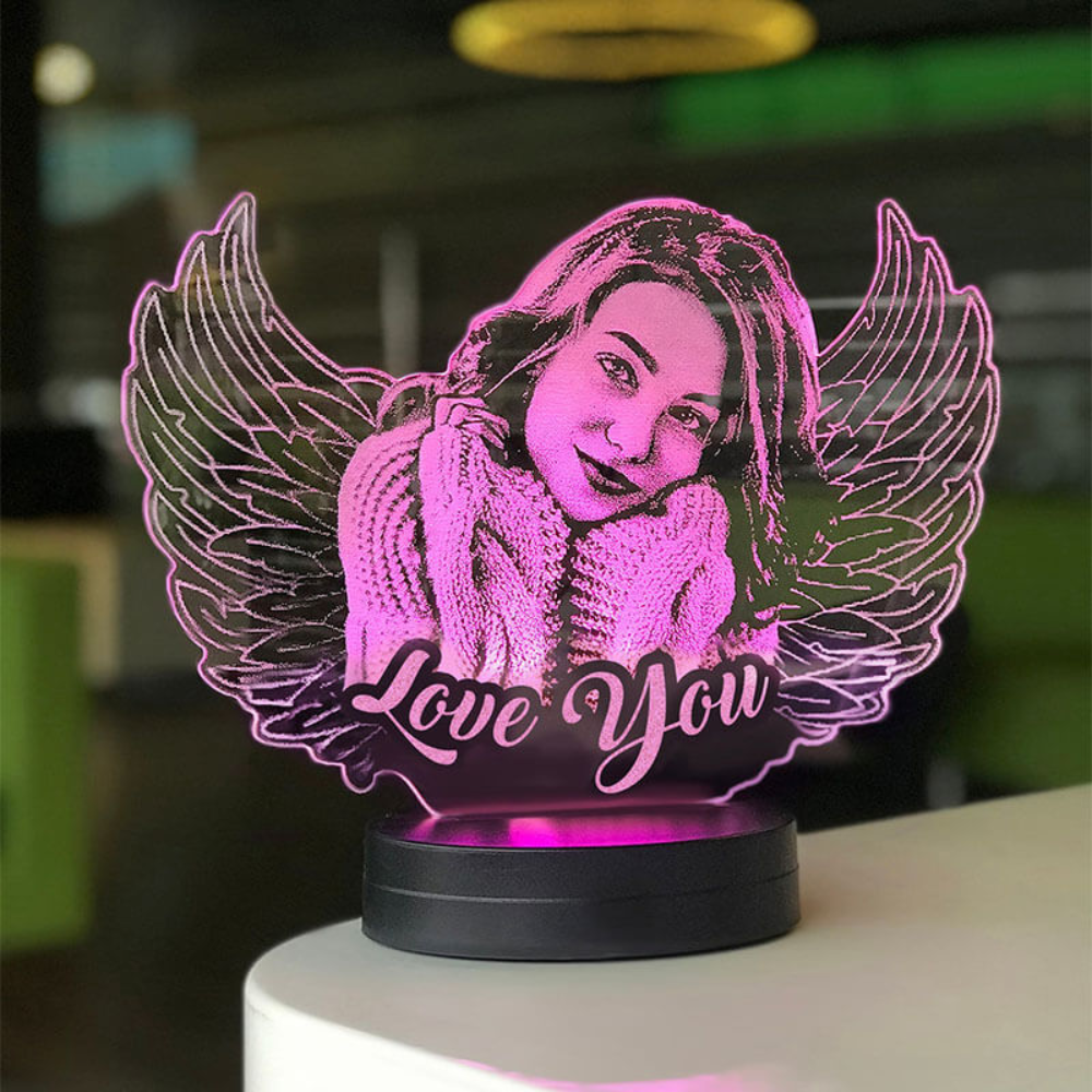 Customized Wing photo frame with your photo - 3