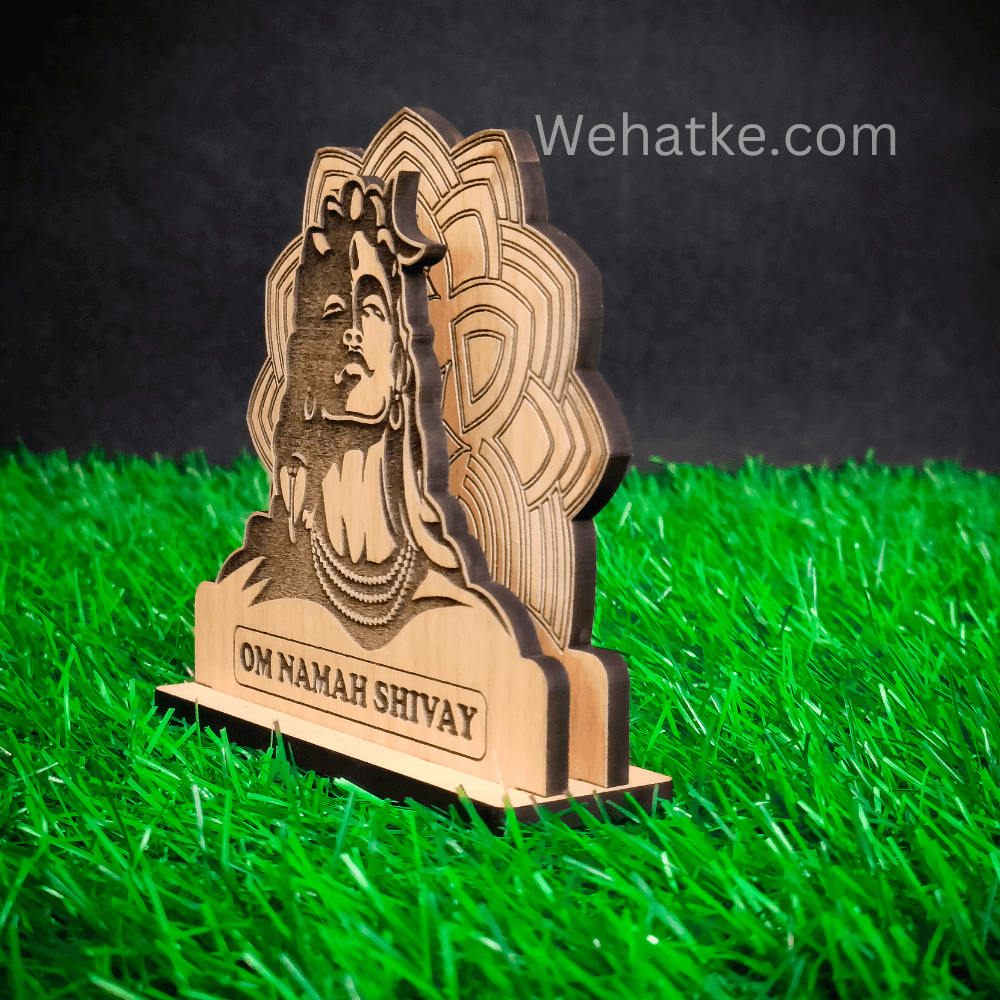 Om Namah Shivay Car Dashboard God Idols - 3