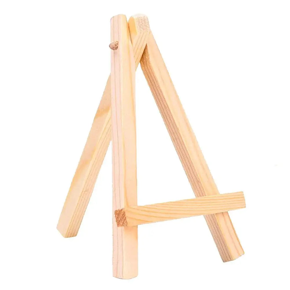 Foldable Natural Wood Display Stand | WeHatke