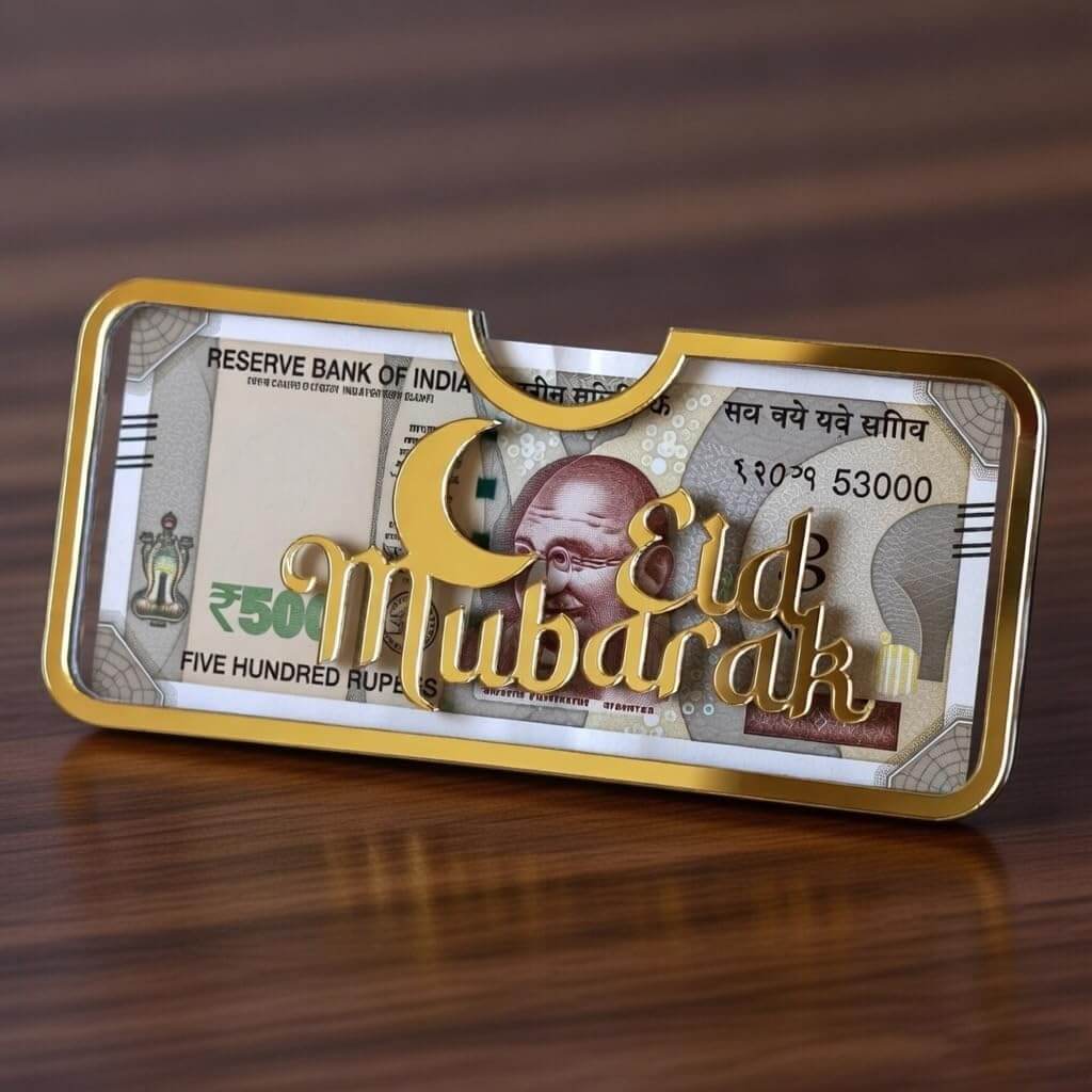 Eid Mubarak Eidi Money Holder - 6