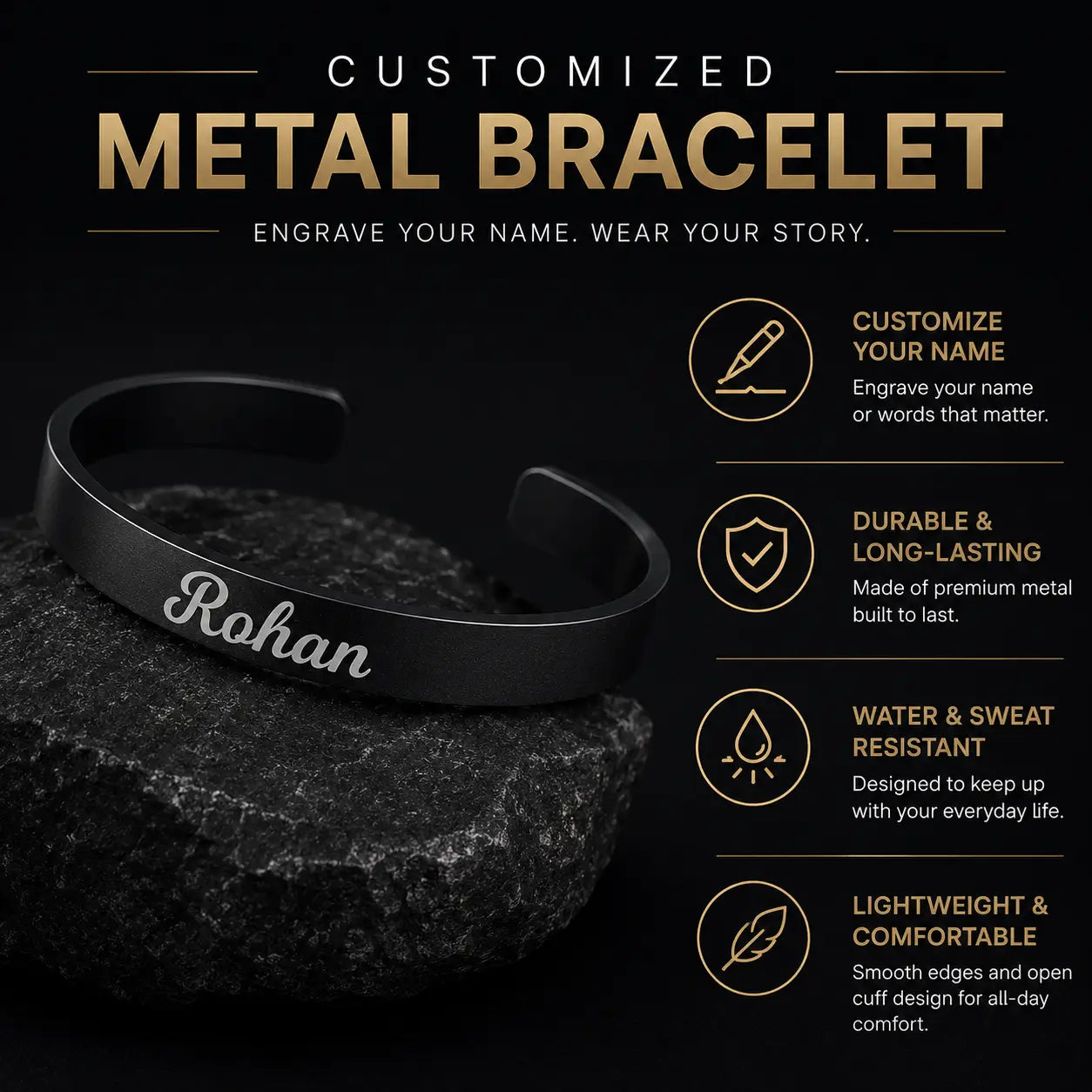 Classy Metal bracelet