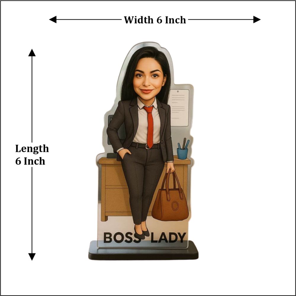 Customized Boss Lady Caricature - 3