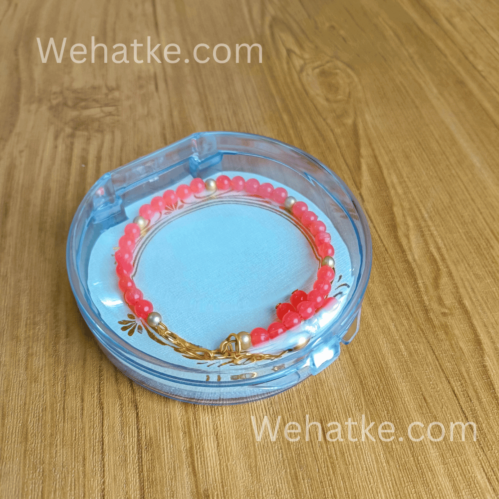 Stylish Crystal Bracelet / Rakhi For Women And Girls - 4