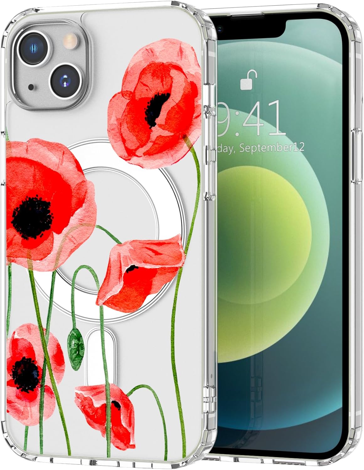Red Poppy Case design - 2