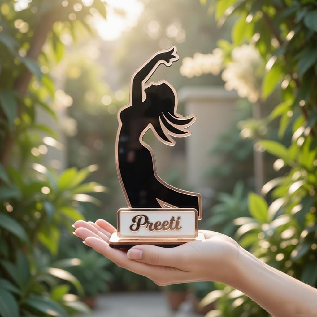 Custom Girl Name Standee Award - 4