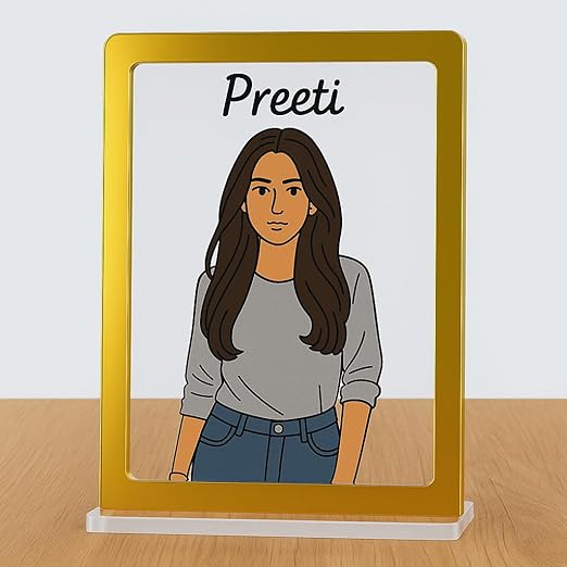 Doodle Art Tabletop Frame - 2