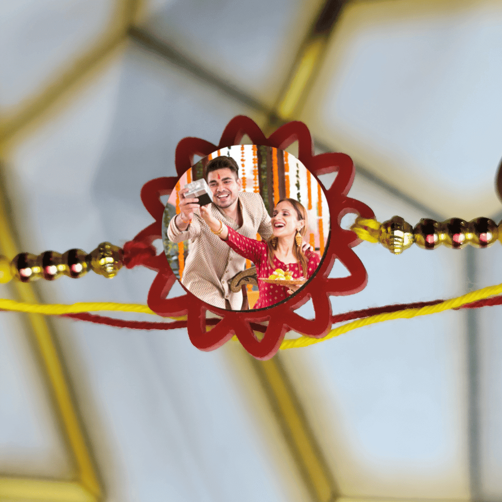 Combo of 3 Customized Photo Rakhi for Raksha Bandhan - 3