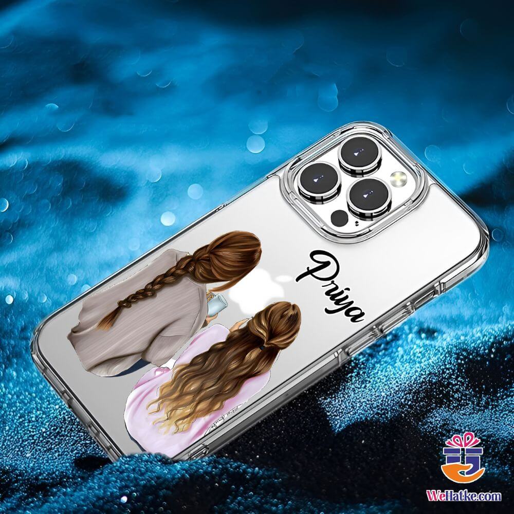Customized Back Case For Girl Besties - 4