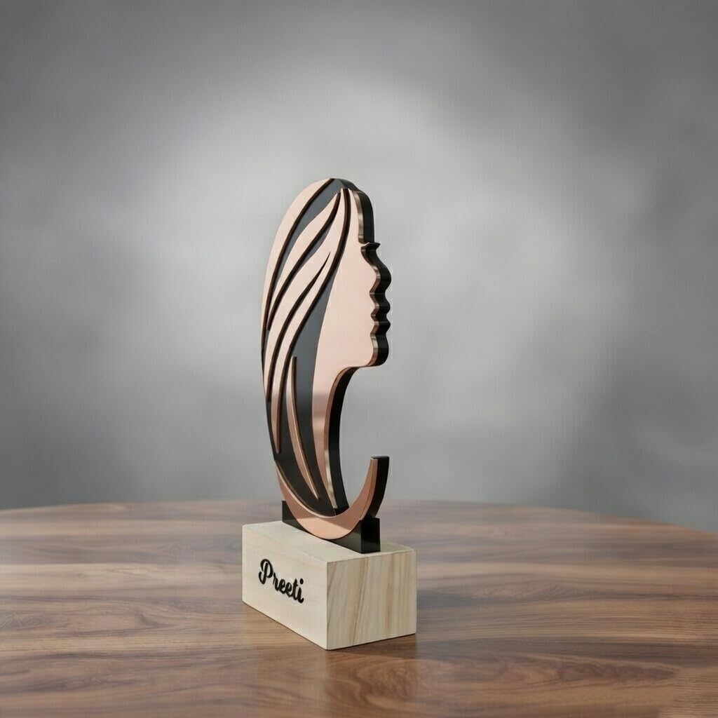 Personalized Women’s Day Trophy Award - 3