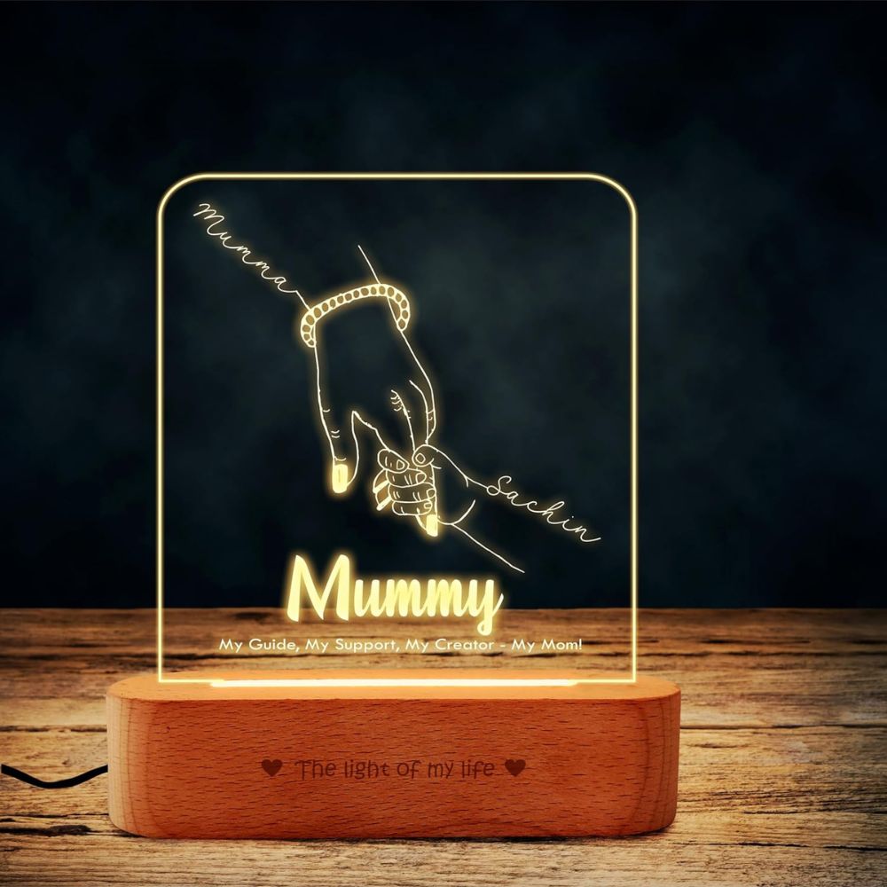 Personalized LED Lamp for Mother's Day - 3