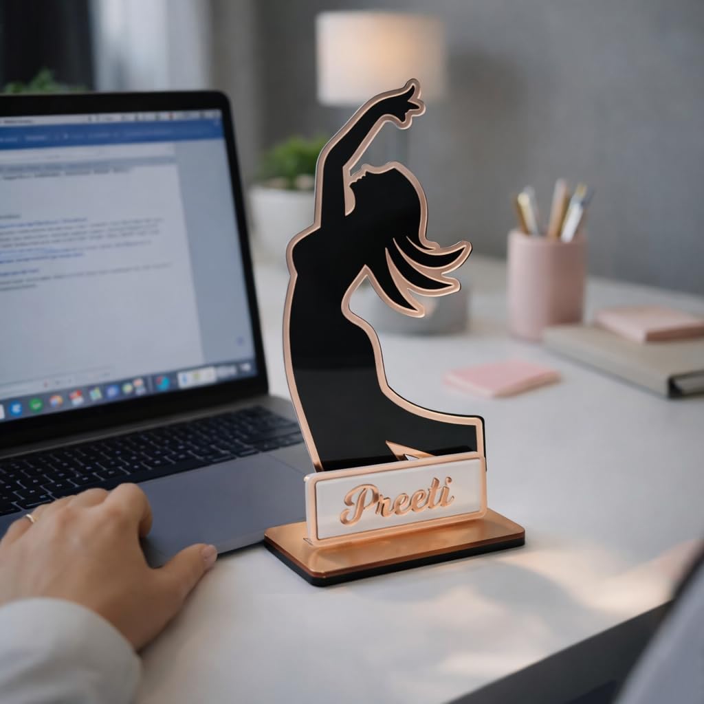 Custom Girl Name Standee Award - 3