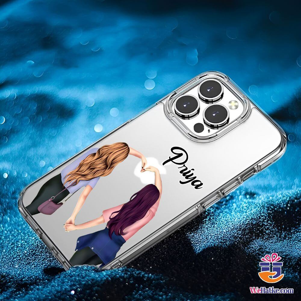 Customized Back Case For Girl Bestie / Best Friend - 3