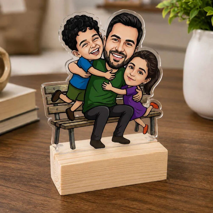 Custom Photo UV Printed Clear Acrylic Display |