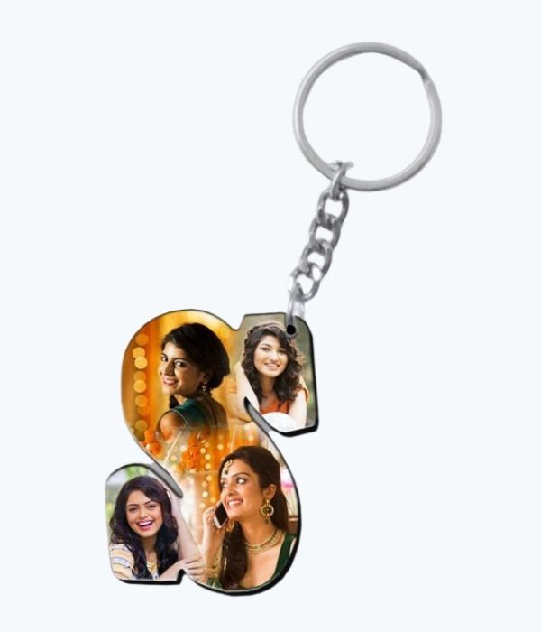 Customized Alphabet keychain with any letter - 3
