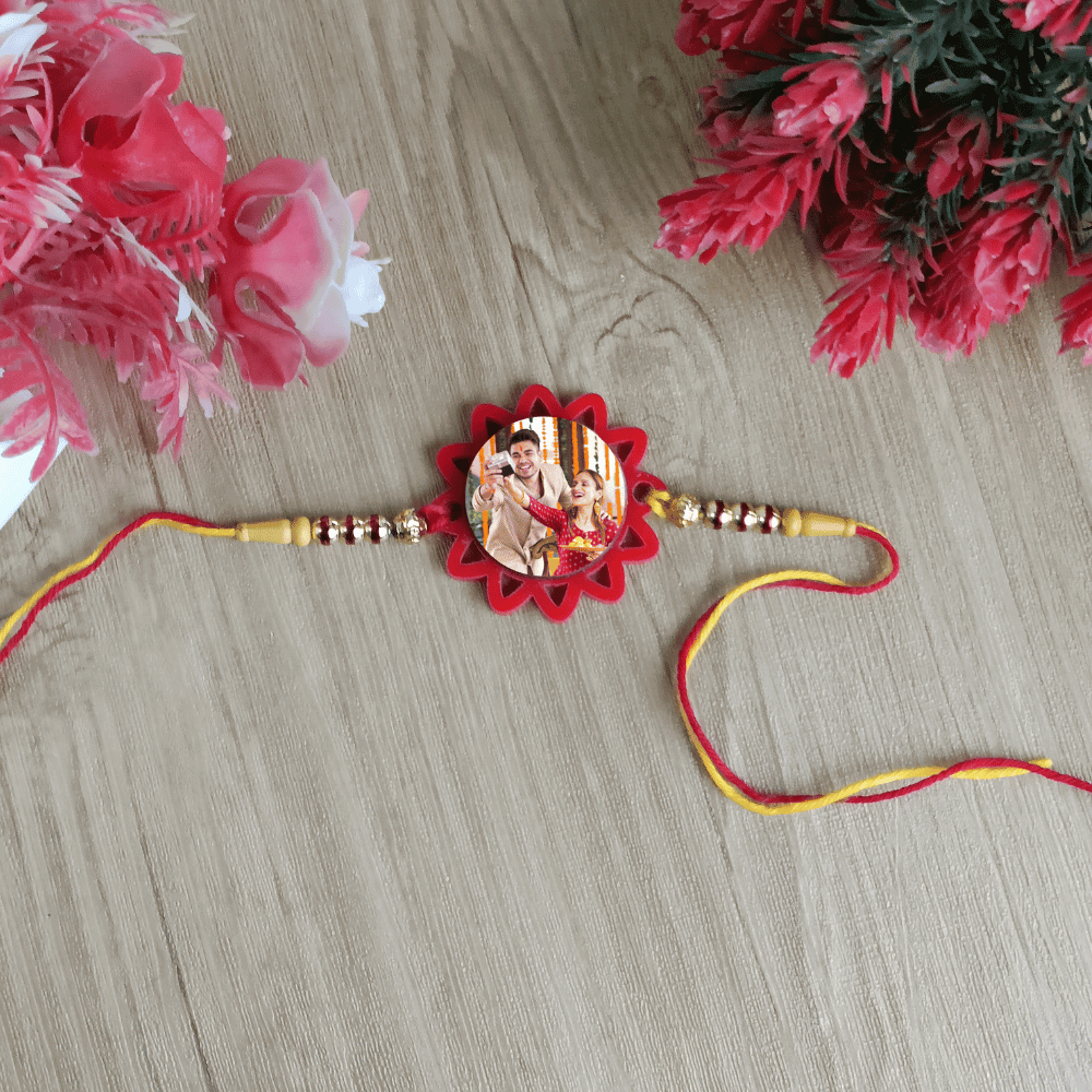 Combo of 3 Customized Photo Rakhi for Raksha Bandhan - 2
