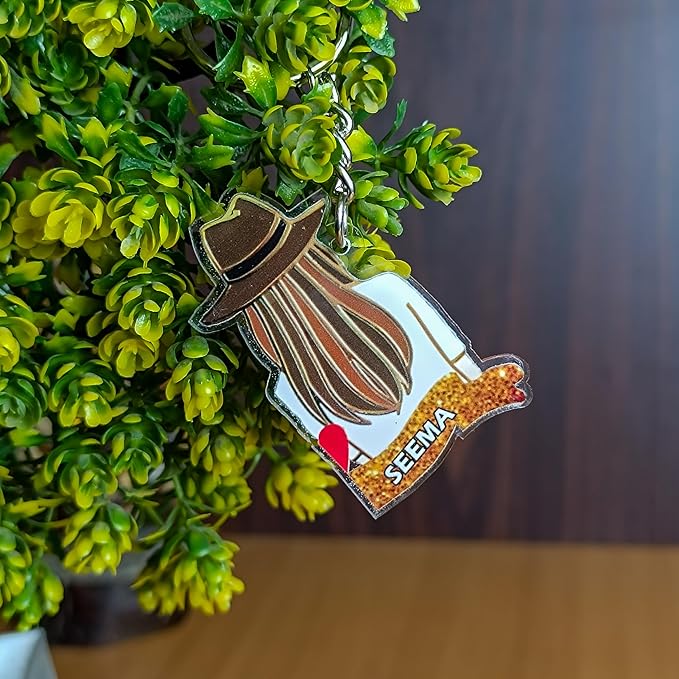 Best Friend Keychain Combo With Name - 2